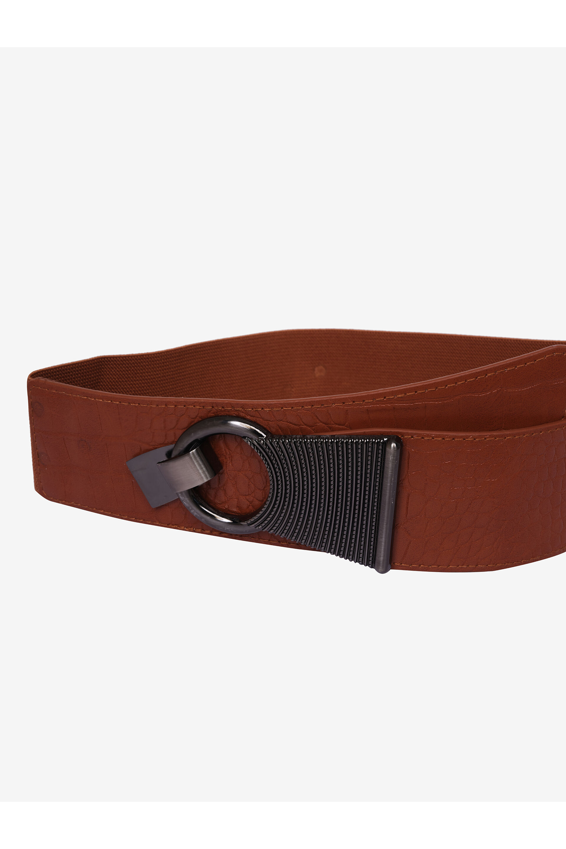 Brown Textured Belt, , image 2